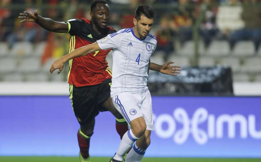 Autogolom Spahića i golom Hazarda, Belgija vodi 2:0