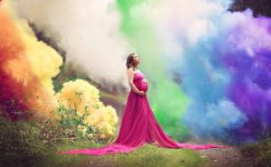 'Dijete duge': Trudnica koja je oduševila svijet 