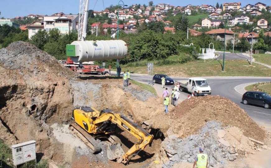 Kvar na cjevovodu, problem s vodom u Sarajevu