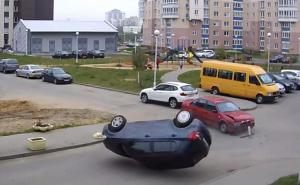 Ko je kriv: Sudar Passata i Fabije na parkingu