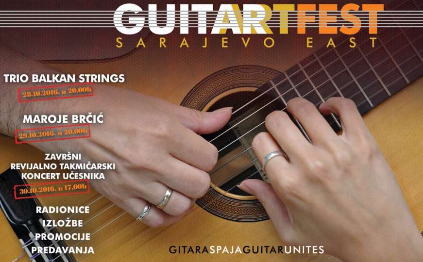 Gitara spaja - Dođite na prvi međunarodni festival gitare!