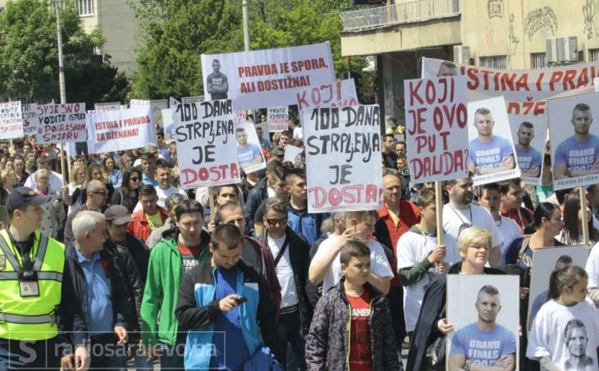 U Sarajevu danas protesti: Istina i pravda za Dženana Memića