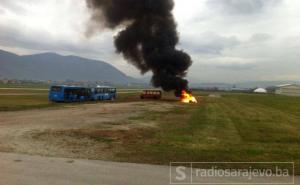 Na sarajevskom aerodromu jutros "drama": Spasilačke ekipe "na terenu"