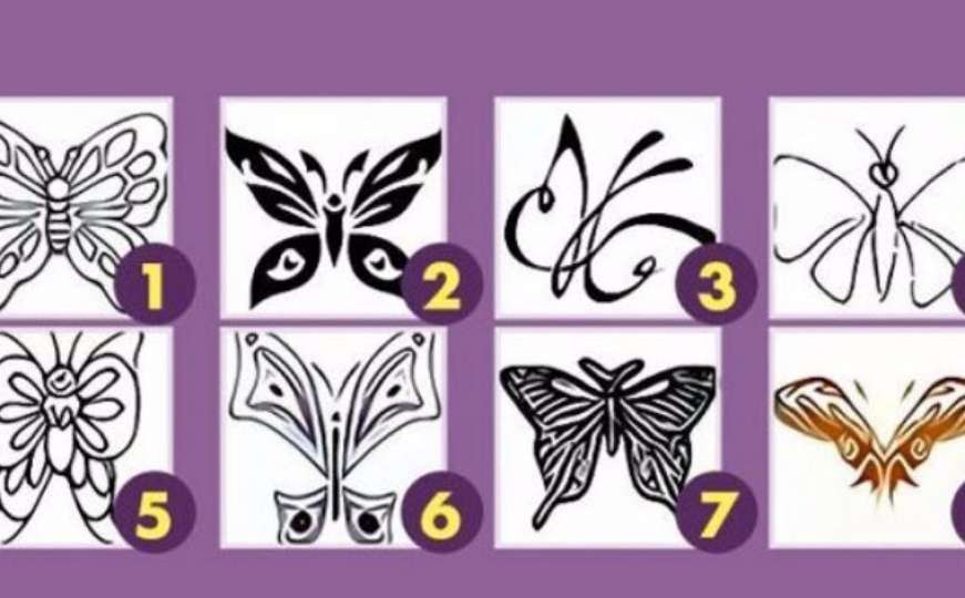 Izaberite leptira i saznajte više o sebi