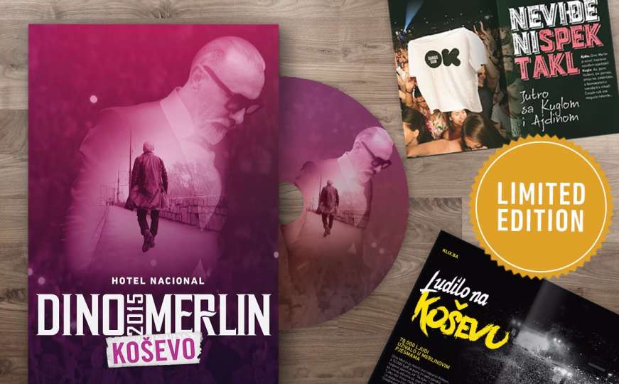 Čarolija Dine Merlina sa Koševa i Beograda na DVD-u