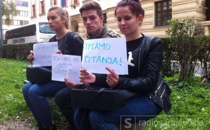 Sarajevski studenti na razgovoru kod tužiteljice Dalide Burzić