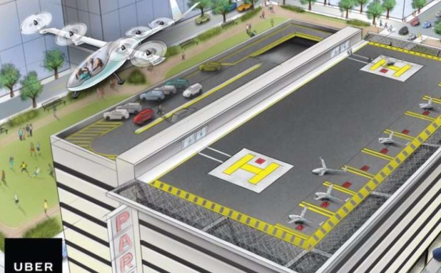 Uberov leteći taksi u gradovima do 2026. godine?