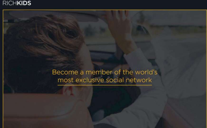 Socijalna mreža samo za mlade bogataše - mjesečna članarina 1.000 eura...
