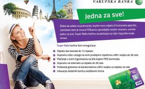 Komfor uz „Super Našu“ karticu za plaćanje na rate Vakufske banke