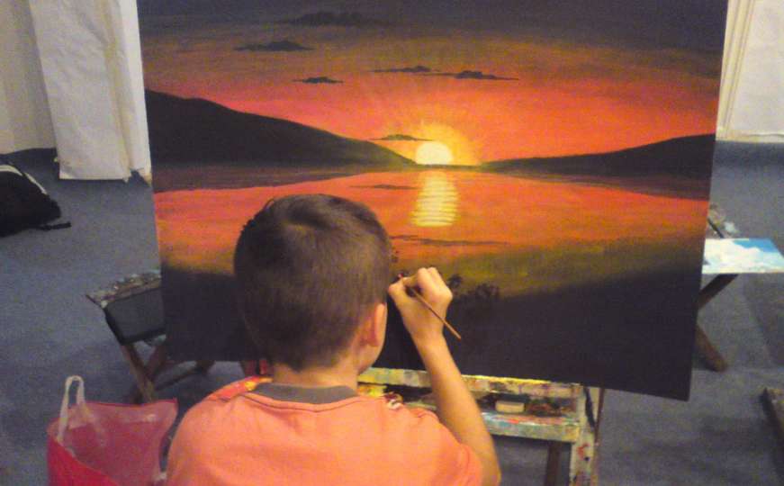 Zapanjujući talent jedanaestogodišnjeg slikara iz Konjica