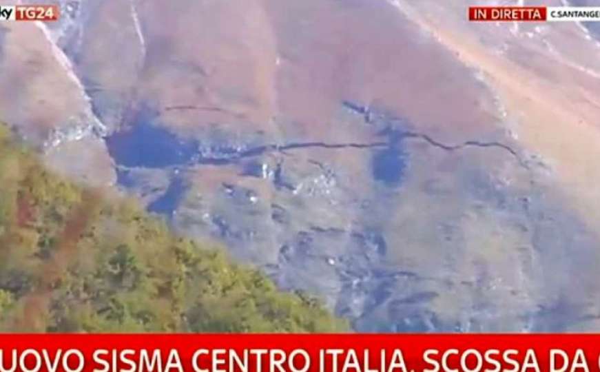 Pogledajte zastrašujući snimak zemljotresa u Italiji
