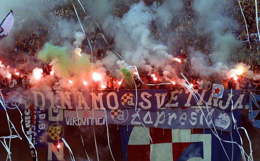 Tuča Dinamovih i Sevillinih navijača