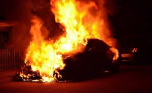 Zapaljen automobil u Sarajevu