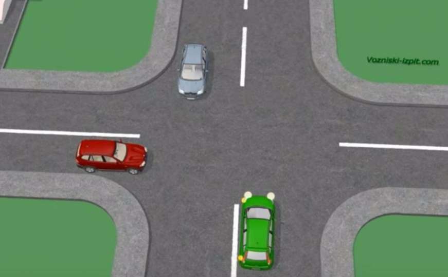 Riješena saobraćajna "misterija" prednosti na raskrsnici