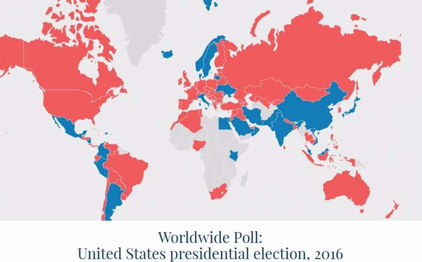 Kad bi svijet glasao za američkog predsjednika: Ko vodi u BiH