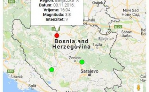 Jak zemljotres ponovo potresao BiH