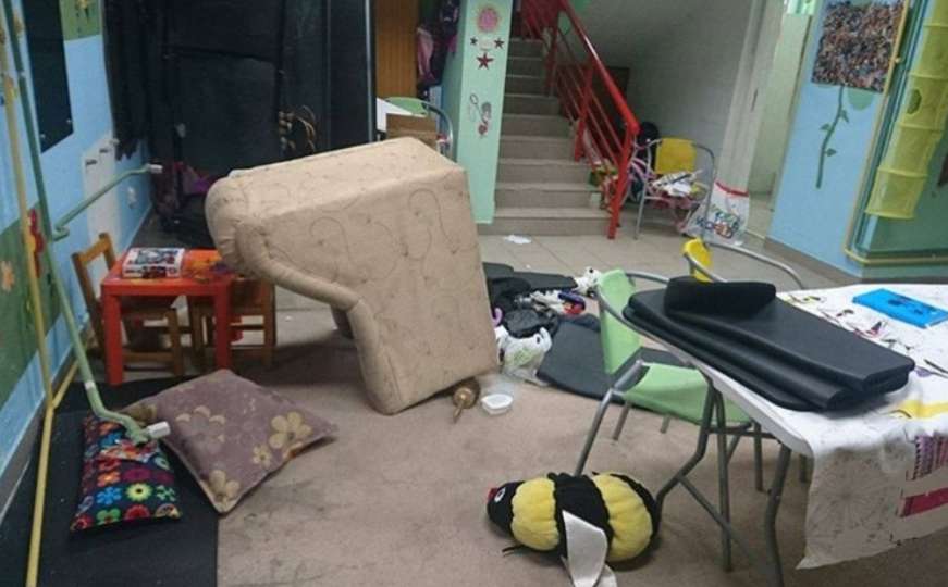 Provalnici opljačkali i uništili prostorije Dječijeg doma