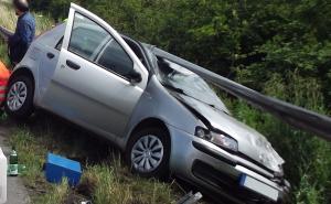 Mionica: Vozač Fiat Punta teško povrijeđen u sudaru s Golfom