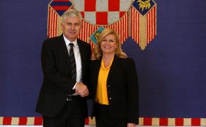 Grabar-Kitarović i Čović razgovarali o hapšenjima u Orašju