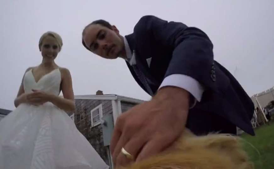 Vjenčanje iz pseće perspektive: Mali profesionalni kamerman za ljubav