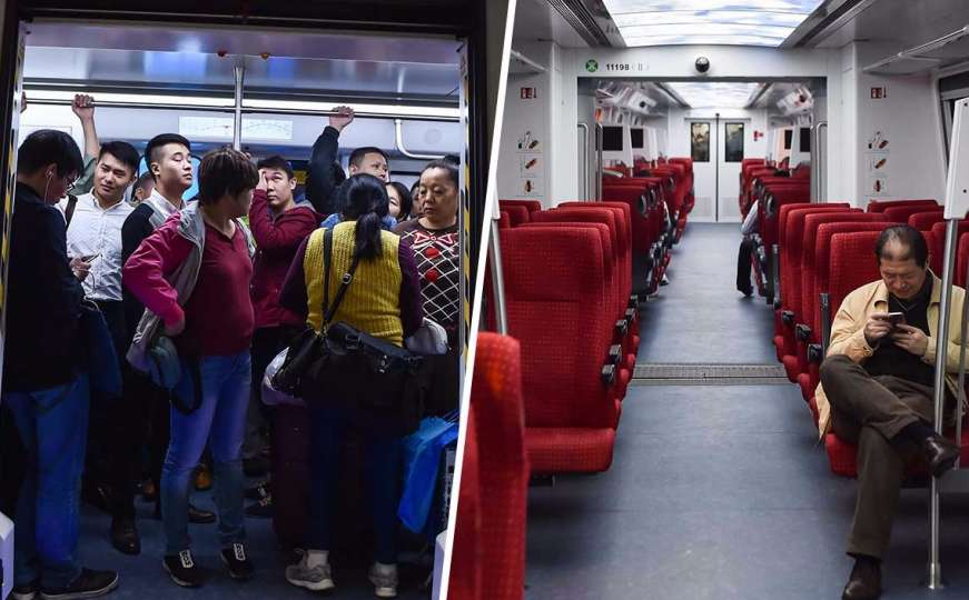 Kinezi u metro uveli biznis klasu