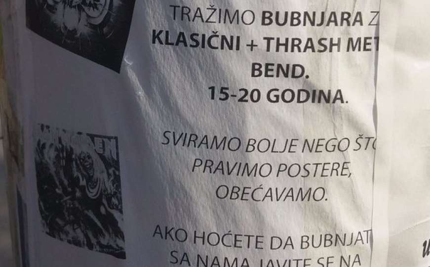 Metalci iz Banja Luke: Sviramo bolje nego što pravimo postere
