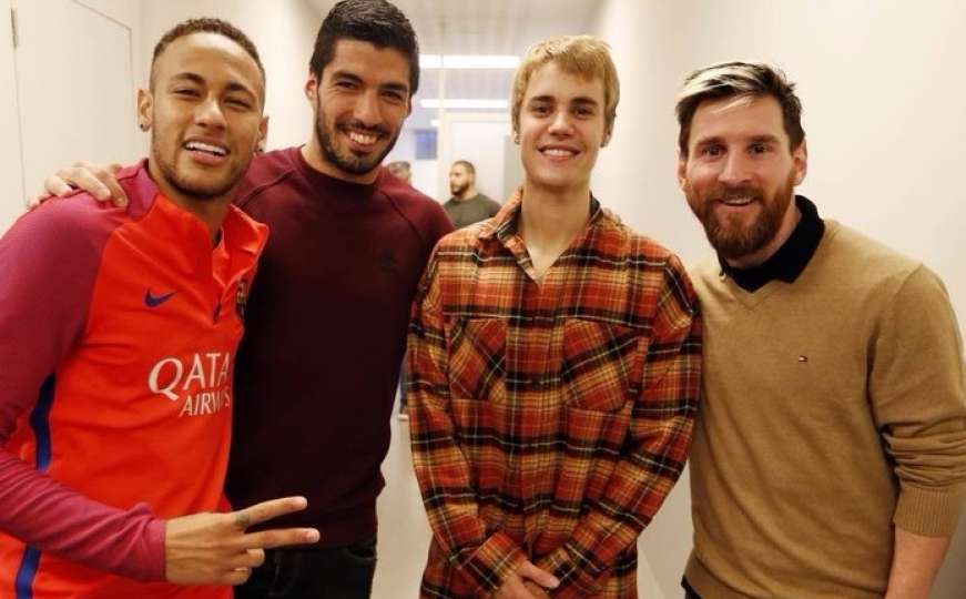 Justin Bieber posjetio Messija i drugove i pokazao zavidno fudbalsko znanje