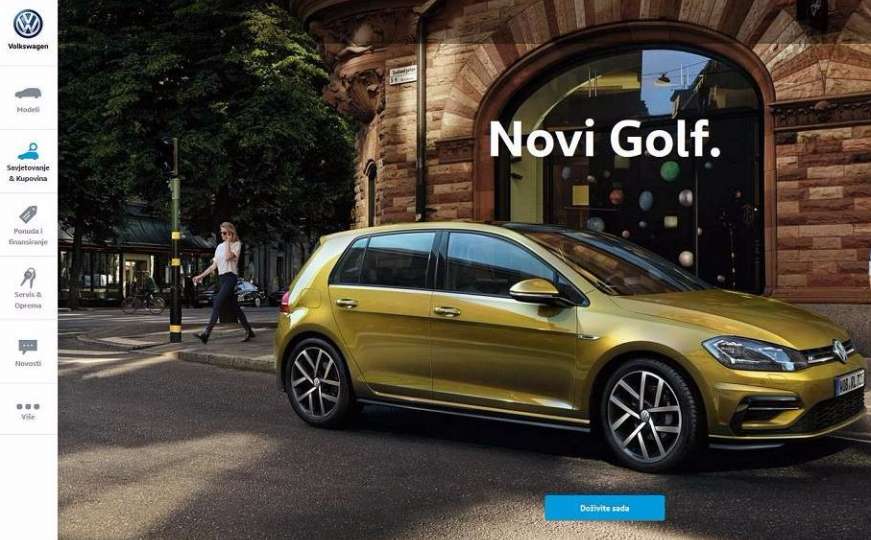 Predstavljena nova web stranica Volkswagena u BiH