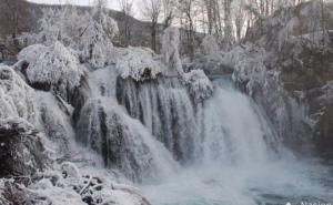 Martinbrodski slapovi u decembru