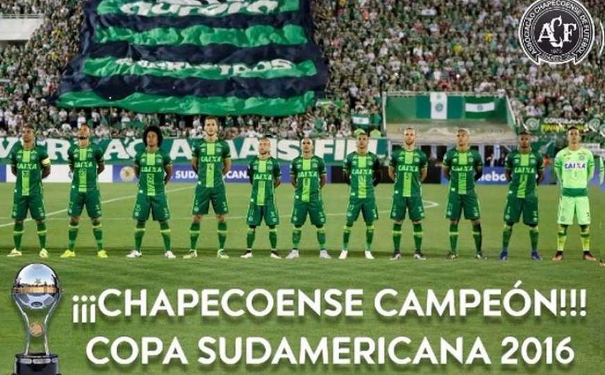 Trofej dodijeljen posthumno: Chapecoense postao prvak južnoameričkog kupa