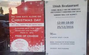 Muslimanski restoran čini veliku gestu: Niko neće jesti sam za Božić