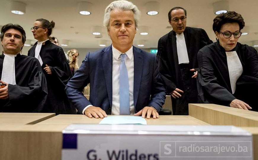 Geert Wilders proglašen krivim za diskriminaciju, ali bez kazne