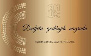 Dodjela nagrada AMUS-a za 2015. godinu večeras u sarajevskoj Vijećnici