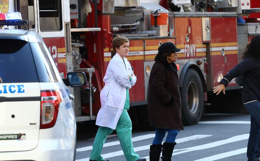 Požar na petom spratu bolnice: Jedna osoba lakše povrijeđena