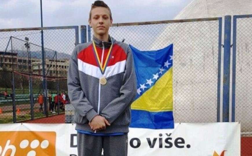 Maid Redžić postavio državni juniorski rekord u skoku uvis