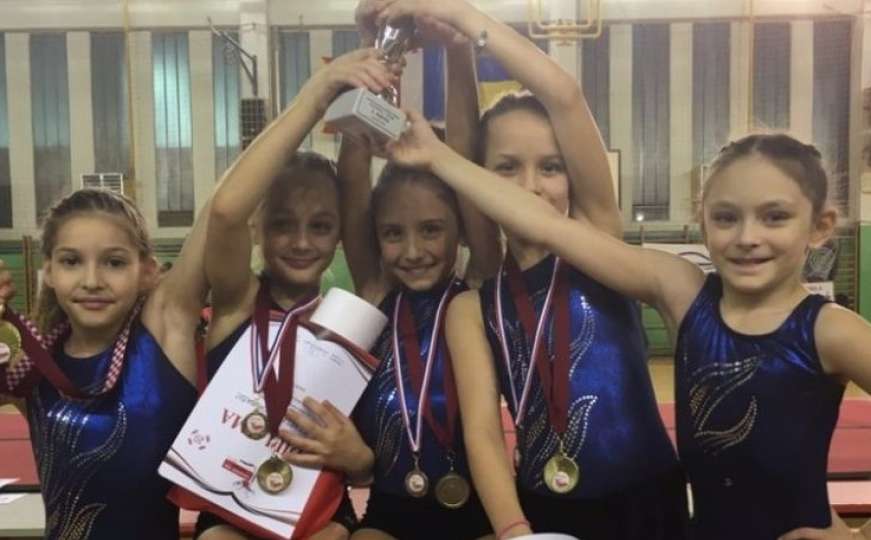 Mlade sarajevske gimnastičarke maestralnim nastupom stigle do dvije zlatne medalje 