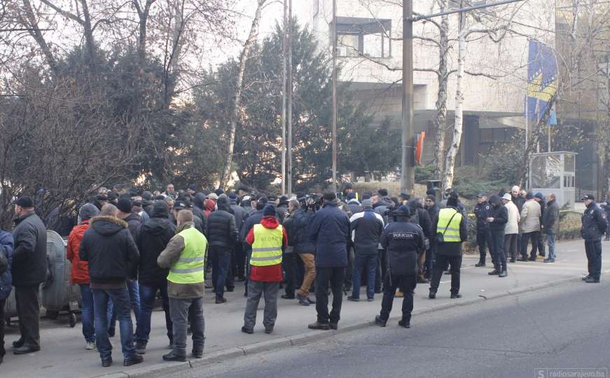 Borci završili protest u Sarajevu: Očekujemo hitno ispunjenje naših zahtjeva