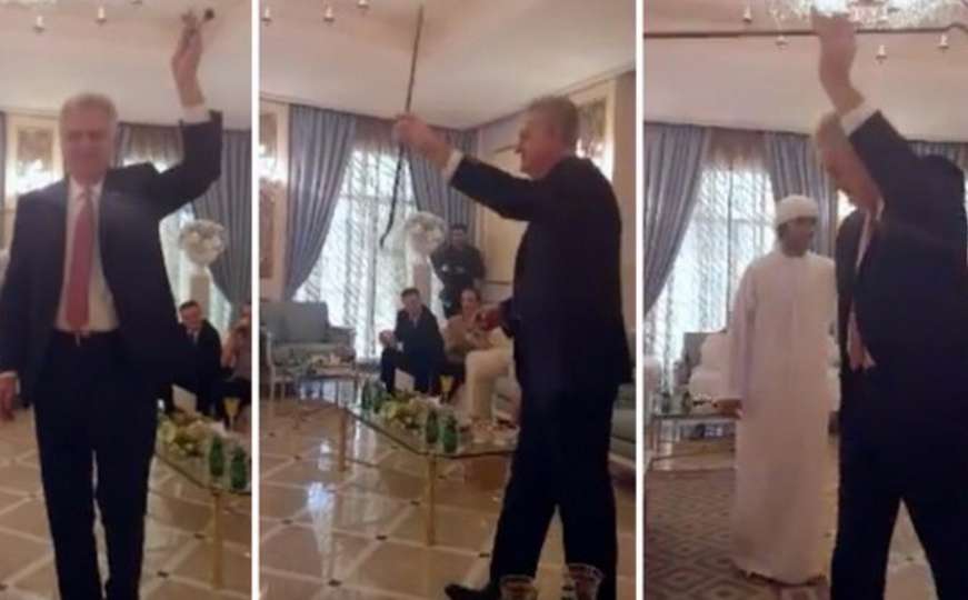 Ovako predsjednik Srbije pleše u Abu Dhabiju