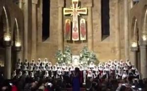 Muslimanski hor pjevao Božićne pjesme u crkvi
