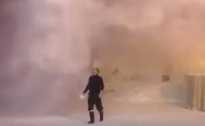 Sibir: Pogledajte šta se desi kad na -50 stepeni Celzijusa prospete vrelu vodu