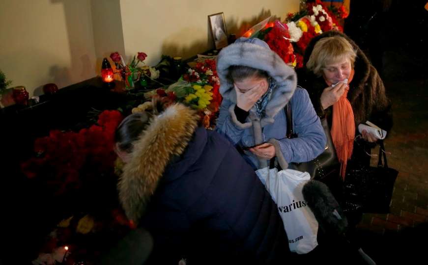 Građani ruske prijestolnice odali počast stradalima u padu ruskog aviona