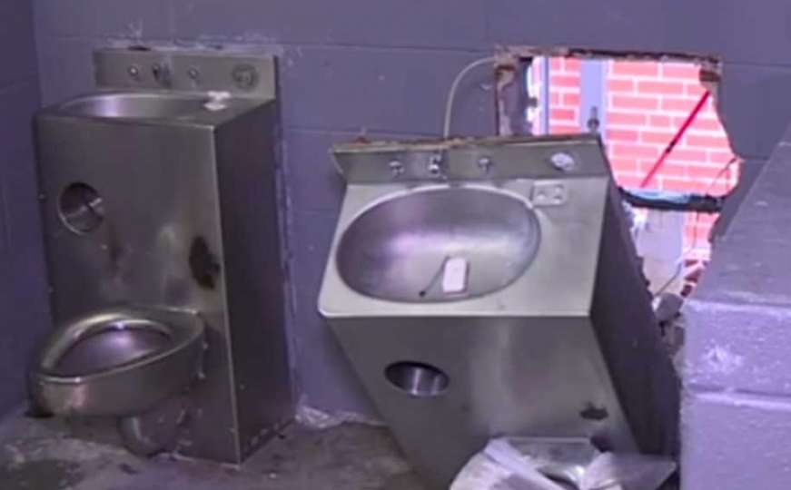 Razvalili pokvareni toalet kako bi pobjegli iz zatvora na Božić