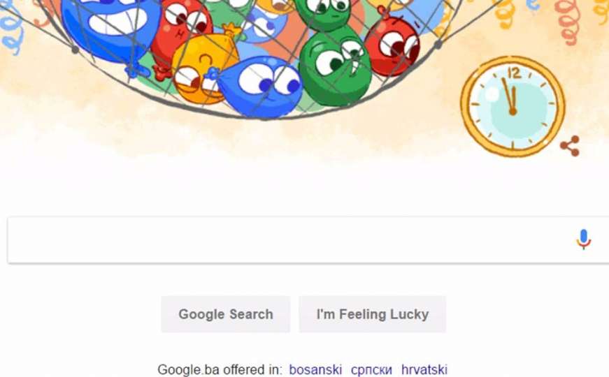 Google nam je na svoj način čestitao Novu godinu