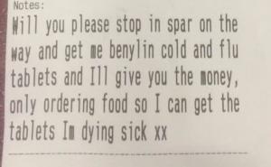 Restoran brze hrane ispunio neobičan zahtjev bolesnoj mušteriji