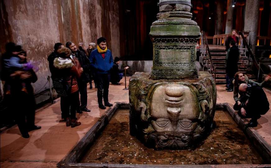  Turisti zadivljeni 'Potopljenom palačom' iz 6. stoljeća