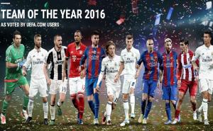 UEFA izabrala 11 najboljih: Ovo su nogometaši koji su obilježili 2016. godinu