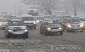 Zaleđene ceste i snijeg: BiH danas među najhladnijim državama Europe