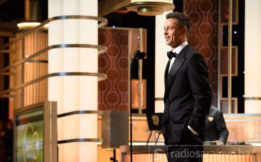Brad Pitt se pojavio na dodjeli Zlatnog Globusa: Nagrađen aplauzom