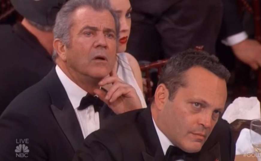Internet se sprda s reakcijom Mela Gibsona i Vincea Vaughna na govor Meryl Streep