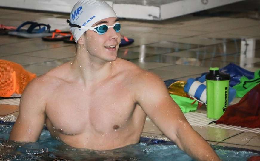 Adi Mešetović, reprezentativac BiH u plivanju ostvaruje historijske uspjehe